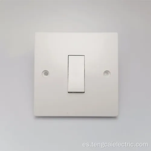 Toma de interruptor de luz de pared eléctrica 2 GANG 13A